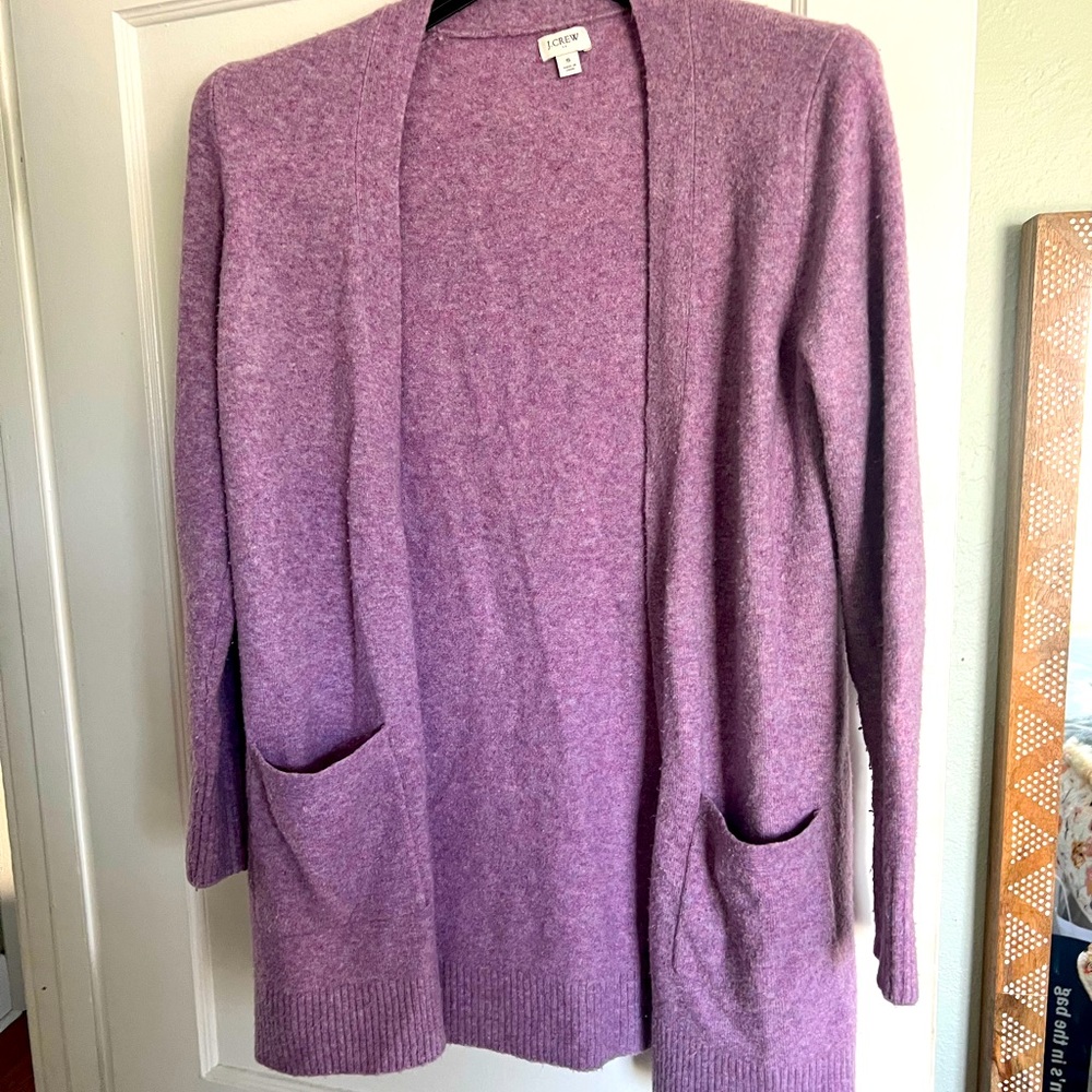 JCrew long cardigan